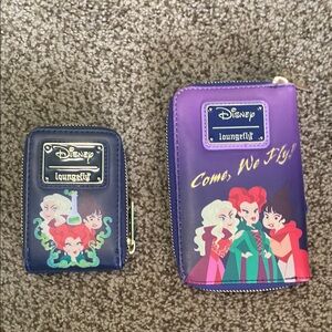 Lounge fly, hocus-pocus wallet, and card holder